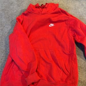Nike Vibrant Red Pullover Hoodie
